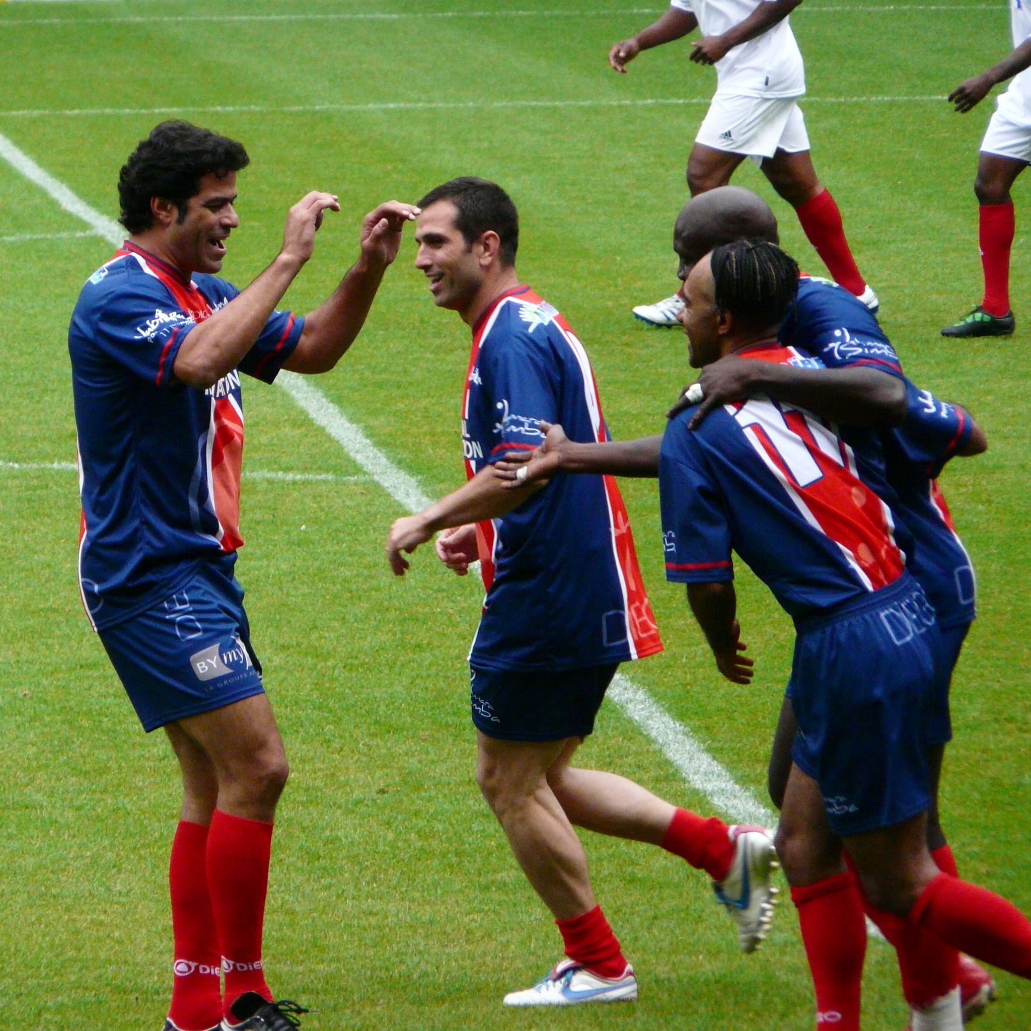 Pauleta, Rai, Patrice Loko et Oumar Dieng.